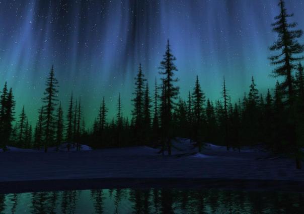 AURORE BOREALI, FENOMENI MAGNETICI, FINLANDIA